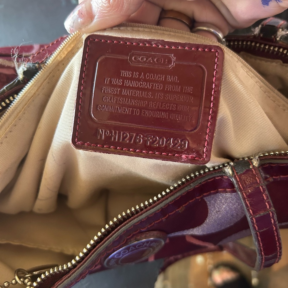 Coach Red Women's Bag